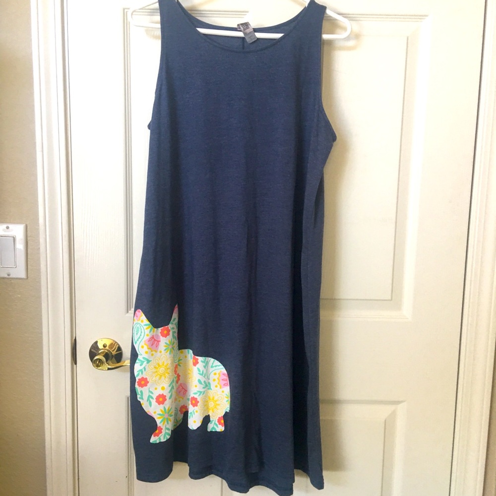 Instant Message Comfort Sun Dress size Large